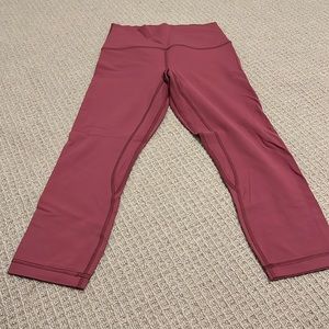 Lululemon align crops.